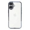 Apple iPhone 16 Plus Kılıf Lensli Silikon - Açık Mavi