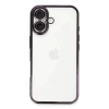 Apple iPhone 16 Plus Kılıf Lensli Silikon - Mor