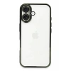 Apple iPhone 16 Plus Kılıf Lensli Silikon - Yeşil