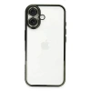 Apple iPhone 16 Plus Kılıf Lensli Silikon - Yeşil