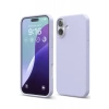 Apple iPhone 16 Plus Kılıf Nano içi Kadife Silikon - Lila