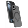 Apple iPhone 16 Plus Regal Magsafe Standlı Kapak - Titan Gri