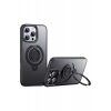Apple iPhone 16 Pro Avatar 360 Dönen Magsafe Kapak - Siyah