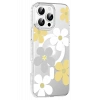 Apple iPhone 16 Pro Floral Magsafe Kapak - Sarı