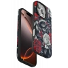 Apple iPhone 16 Pro Flower Series Magsafe Kapak - Siyah