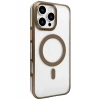 Apple iPhone 16 Pro Gleam PC Sert Magsafe Kılıf - Kahverengi