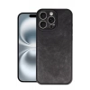 Apple iPhone 16 Pro Kılıf Aras Deri Kapak - Siyah