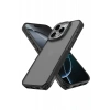 Apple iPhone 16 Pro Kılıf Elegant Kapak - Siyah