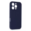 Apple iPhone 16 Pro Kılıf First Silikon - Lacivert