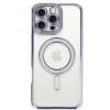 Apple iPhone 16 Pro Kılıf Joke Simli Magneticsafe Kılıf - Mavi