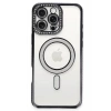 Apple iPhone 16 Pro Kılıf Joke Simli Magneticsafe Kılıf - Siyah