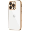Apple iPhone 16 Pro Kılıf Lensli Silikon - Desert
