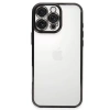 Apple iPhone 16 Pro Kılıf Lensli Silikon - Siyah
