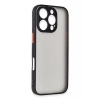 Apple iPhone 16 Pro Kılıf Montreal Silikon Kapak - Siyah