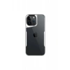 Apple iPhone 16 Pro Max Kılıf Boyi Silikon Kapak - Gümüş