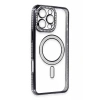 Apple iPhone 16 Pro Max Kılıf Joke Simli Magneticsafe Kılıf - Gri