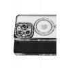 Apple iPhone 16 Pro Max Kılıf Joke Simli Magneticsafe Kılıf - Siyah