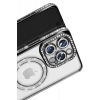 Apple iPhone 16 Pro Max Kılıf Joke Simli Magneticsafe Kılıf - Siyah