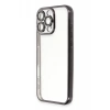 Apple iPhone 16 Pro Max Kılıf Lensli Silikon - Siyah