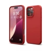 Apple iPhone 16 Pro Max Kılıf Nano içi Kadife Silikon - Kırmızı