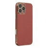 Apple iPhone 16 Pro Max Kılıf Volet Silikon - Kırmızı