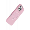 Apple iPhone 16 Pro Max Regal Magsafe Standlı Kapak - Açık Pembe