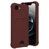 Apple iPhone 16E Kelvin Kartvizitli Silikon - Bordo