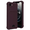 Apple iPhone 16E Kelvin Kartvizitli Silikon - Derin Mor