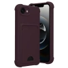 Apple iPhone 16E Kelvin Kartvizitli Silikon - Derin Mor