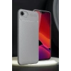 Apple iPhone 16E Kılıf Auto Focus Karbon Kapak - Gri