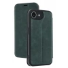 Apple iPhone 16E Kılıf Flip Cover - Koyu Yeşil