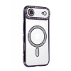 Apple iPhone 17 Air Joke Simli Magneticsafe Kılıf - Derin Mor