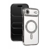 Apple iPhone 17 Air Joke Simli Magneticsafe Kılıf - Gümüş