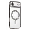 Apple iPhone 17 Air Joke Simli Magneticsafe Kılıf - Gümüş