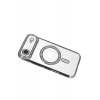 Apple iPhone 17 Air Joke Simli Magneticsafe Kılıf - Gümüş