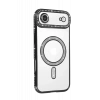 Apple iPhone 17 Air Joke Simli Magneticsafe Kılıf - Siyah