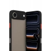 Apple iPhone 17 Air Kılıf Montreal Silikon Kapak - Siyah