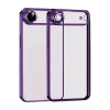 Apple iPhone 17 Air Lensli Silikon - Açık Mor