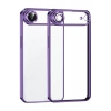 Apple iPhone 17 Air Lensli Silikon - Mor
