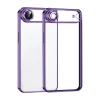 Apple iPhone 17 Air Lensli Silikon - Mor