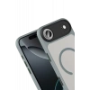 Apple iPhone 17 Air Megane Magsafe Kapak - Titan Gri