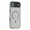 Apple iPhone 17 Air Megane Magsafe Kapak - Titan Gri