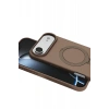 Apple iPhone 17 Air Regal Magsafe Standlı Kapak - Çöl Titanyum