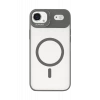 Apple iPhone 17 Air Remim Lensli Magsafe Standlı Kapak - Titan Gri
