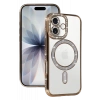 Apple iPhone 17 Joke Simli Magneticsafe Kılıf - Gold