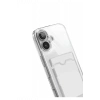 Apple iPhone 17 Kart Şeffaf Silikon - Şeffaf