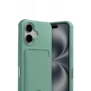 Apple iPhone 17 Kelvin Kartvizitli Silikon - Açık Yeşil