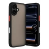 Apple iPhone 17 Kılıf Montreal Silikon Kapak - Siyah