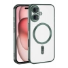 Apple iPhone 17 Kross Magneticsafe Kapak - Koyu Yeşil