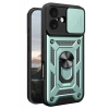 Apple iPhone 17 Pars Lens Yüzüklü Silikon - Yeşil